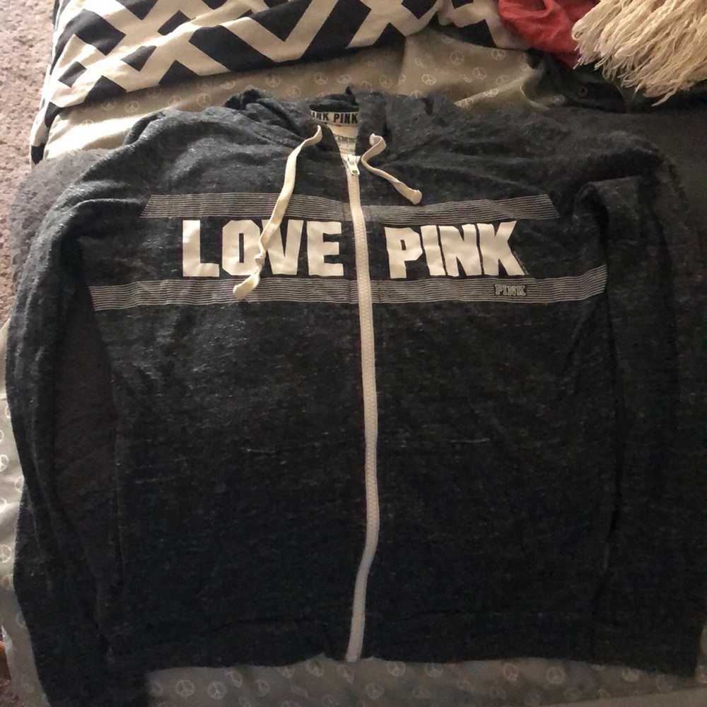 Love pink - small thin sweatshirt